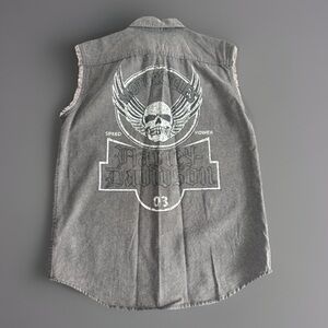Harley-Davidson Charcoal Sleeveless Shirt